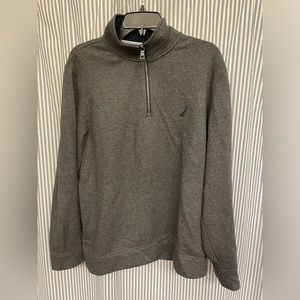 Grey nautica quarter zip